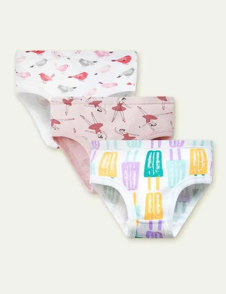 Cartoon Cute Printed Cotton Breathable Underwear - Image 7