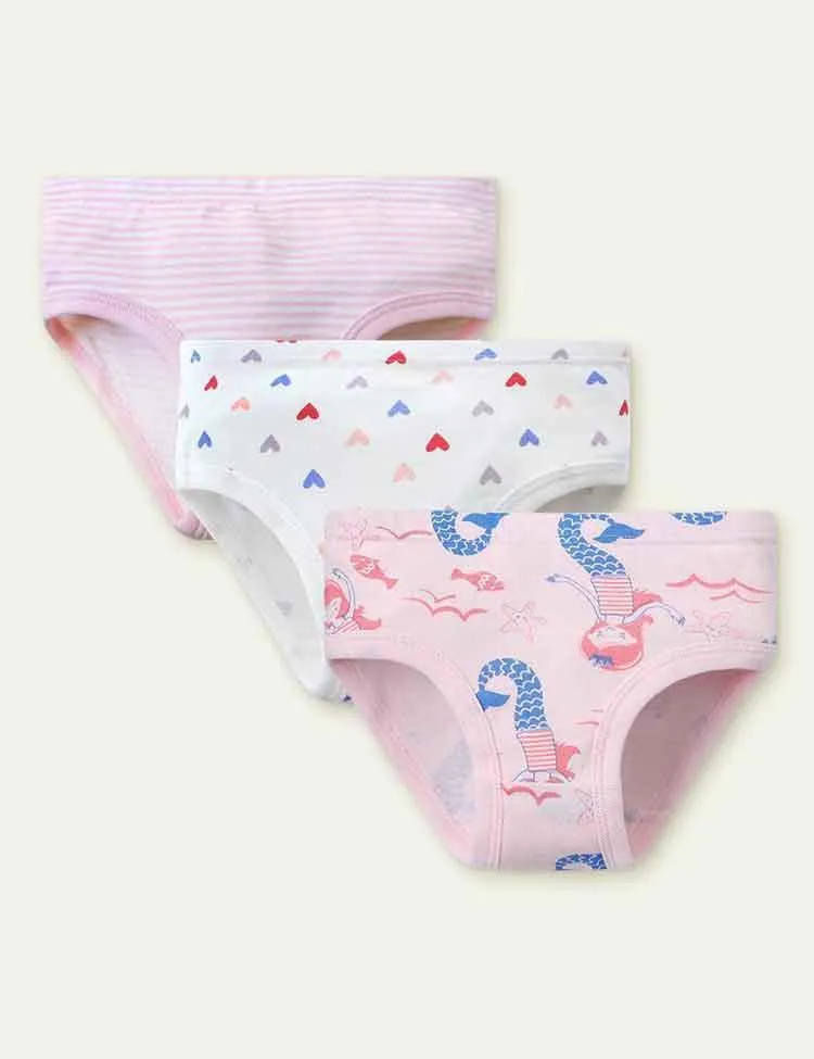 Cartoon Cute Printed Cotton Breathable Underwear - Image 9