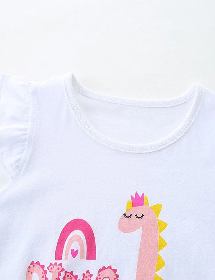 Cartoon Dinosaur Printed Set - Image 2