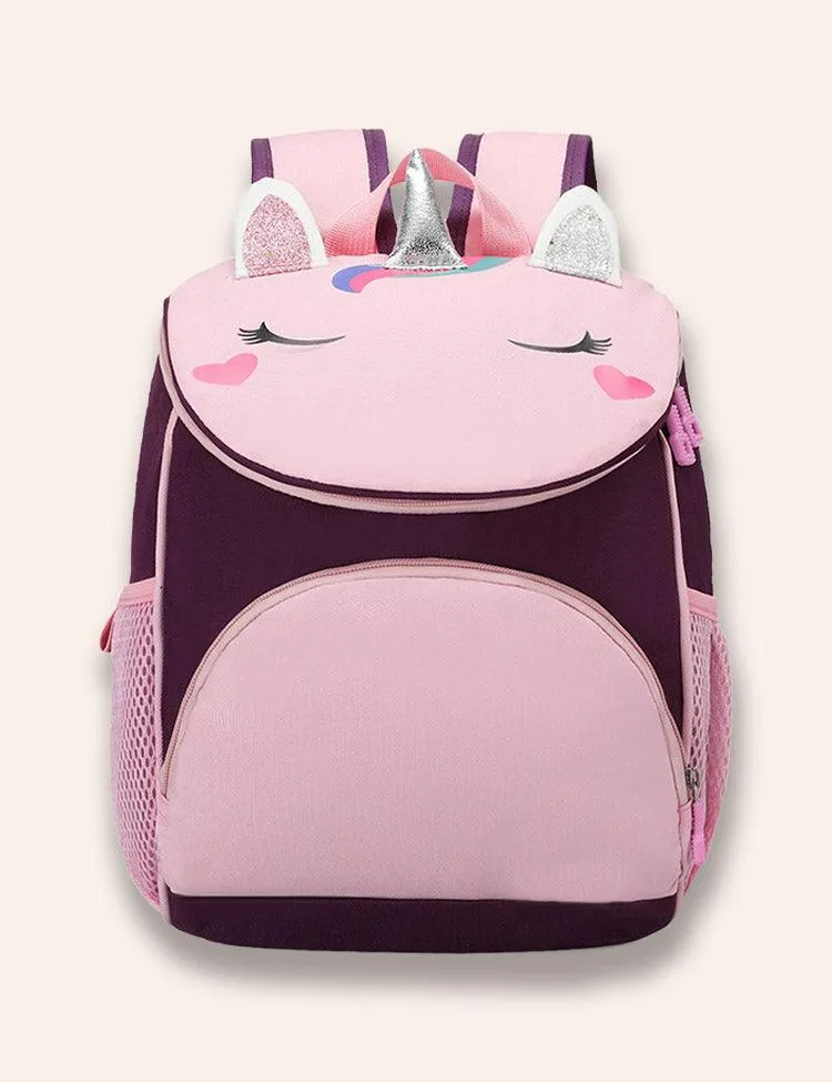 Cartoon Dinosaur Unicorn Backpack - Image 3