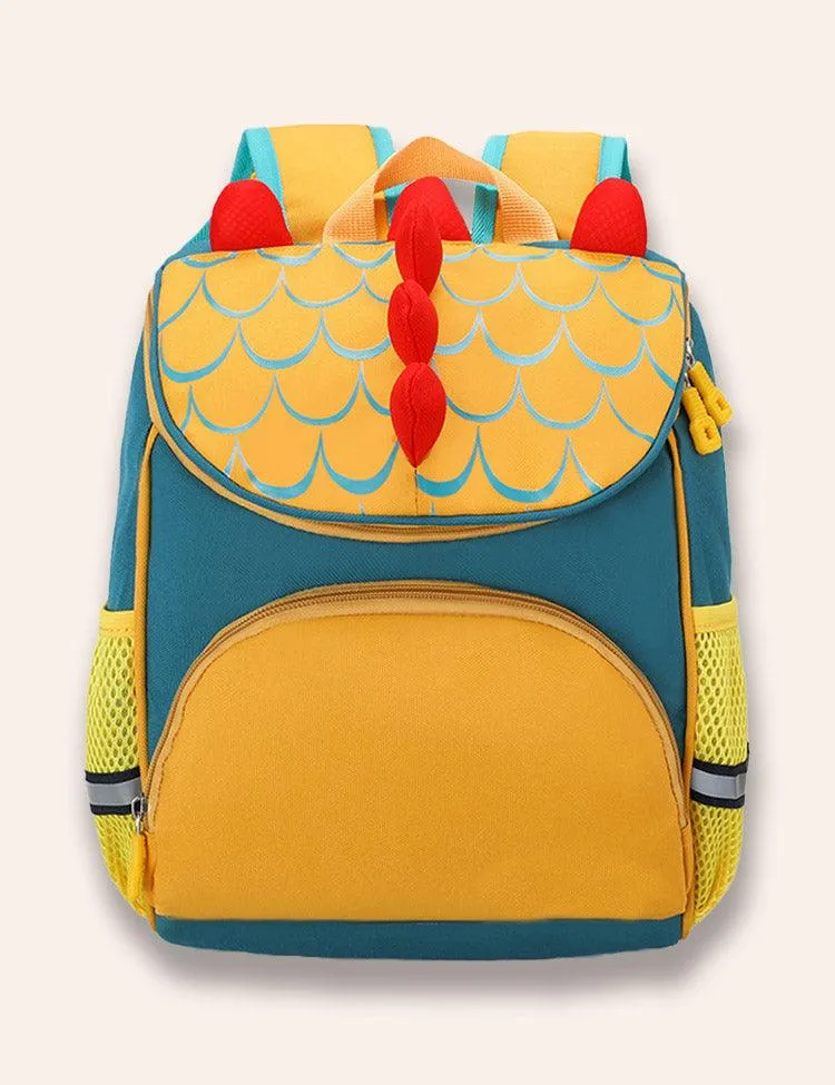 Cartoon Dinosaur Unicorn Backpack - Image 5