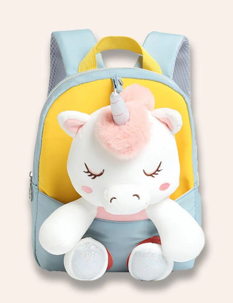Cartoon Fluffy Unicorn Backpack - Image 4