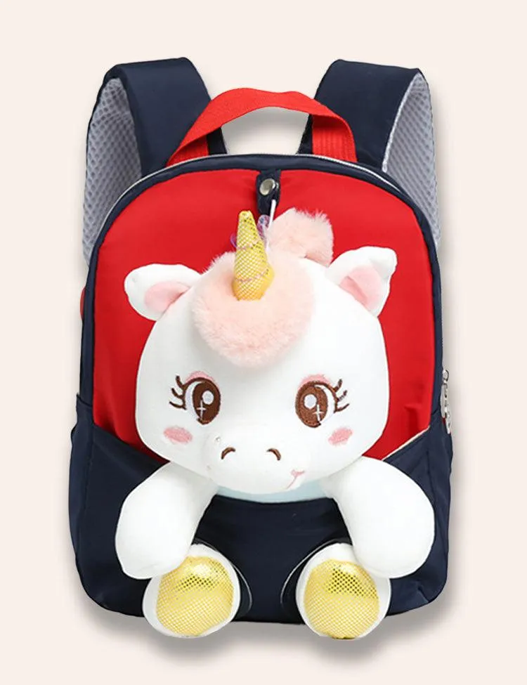 Cartoon Fluffy Unicorn Backpack - Image 5
