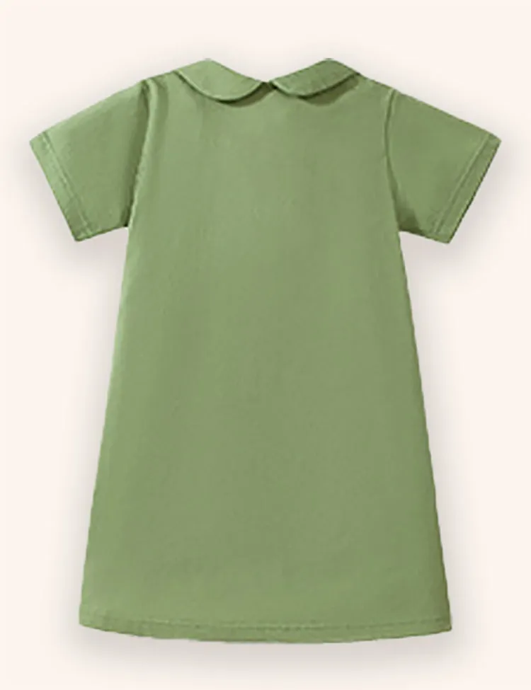 Cartoon Horse Applique Dress - Image 2