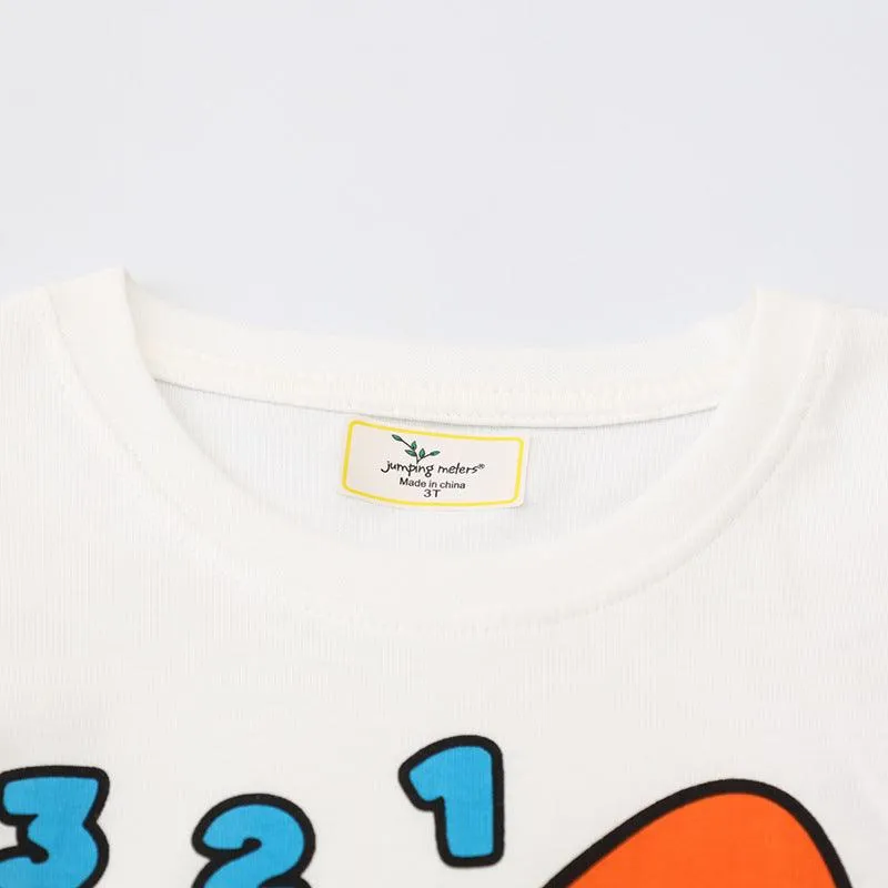 Cartoon Pattern T-shirt - Image 2