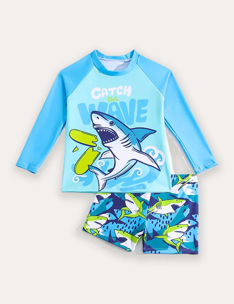 Cartoon Print One-piece Swimsuit - Image 5