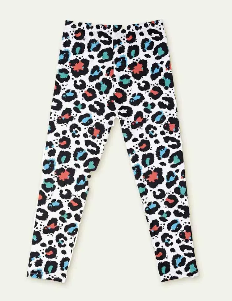 Cartoon Printed Leggings - Image 11