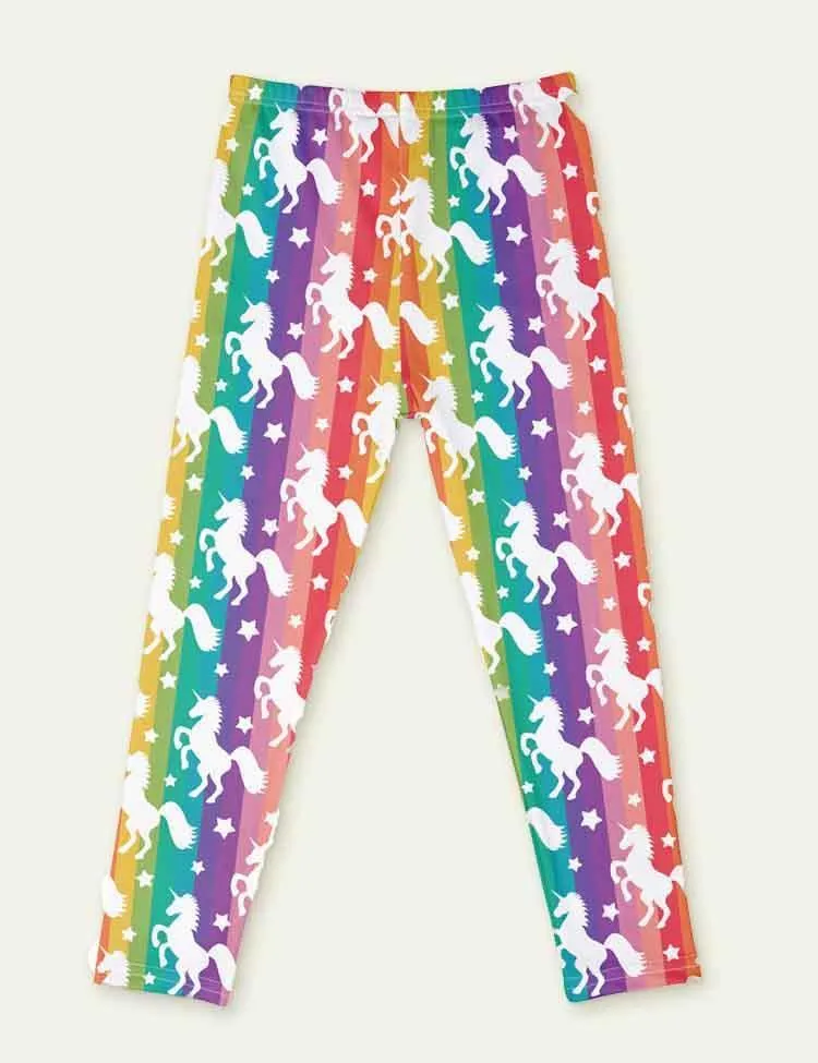 Cartoon Printed Leggings - Image 41