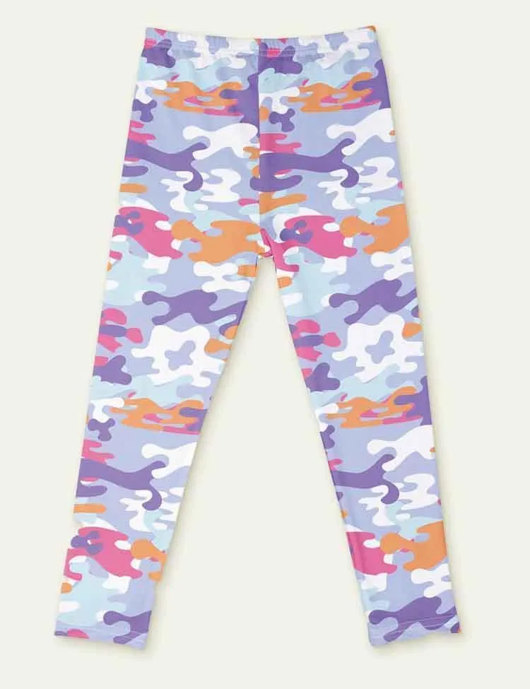 Cartoon Printed Leggings - Image 7