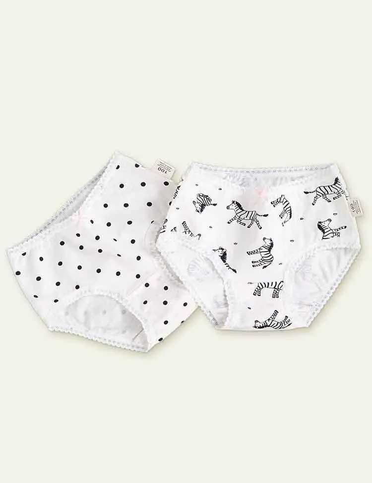 Cartoon Printed Lycra Cotton Underwear - Image 5