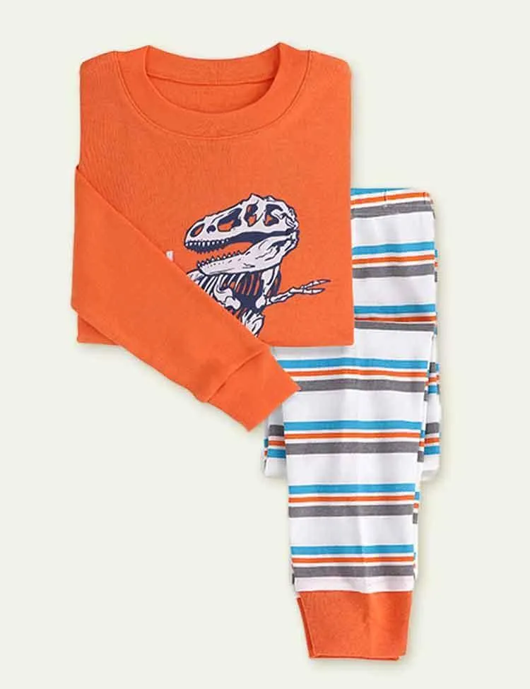 Cartoon Printed Pajamas - Image 3