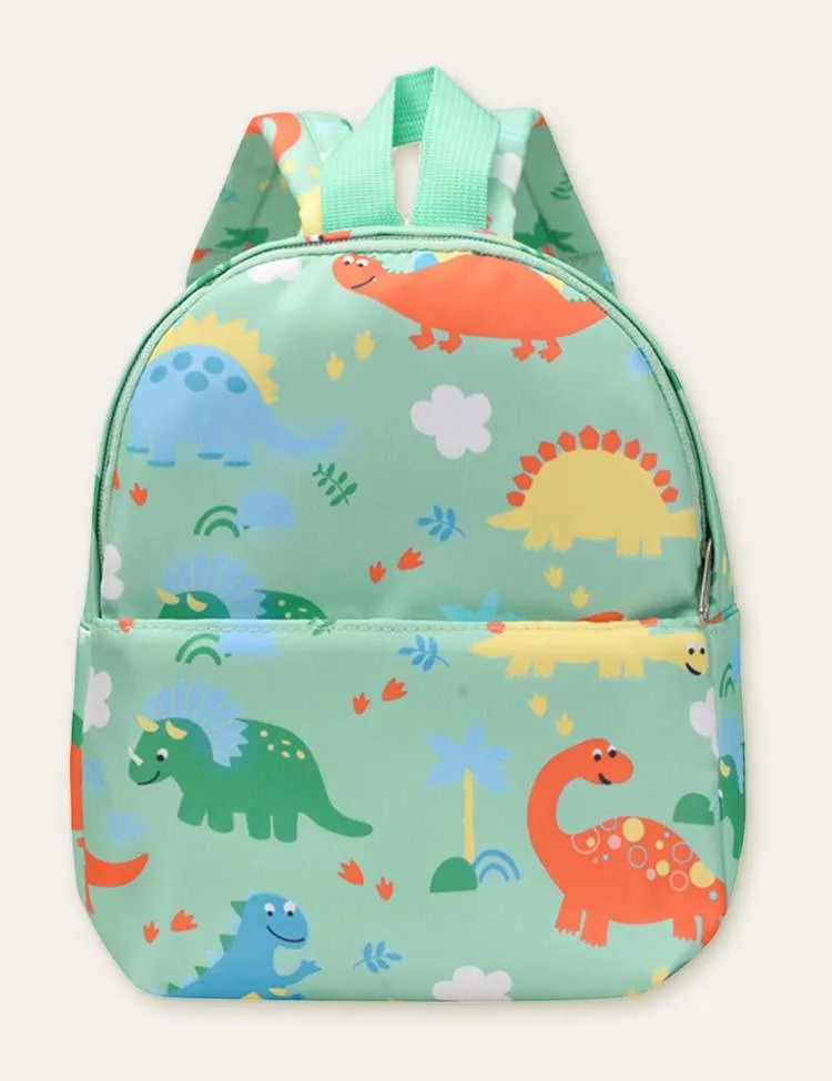 Cartoon Printed Schoolbag Backpack - Image 2