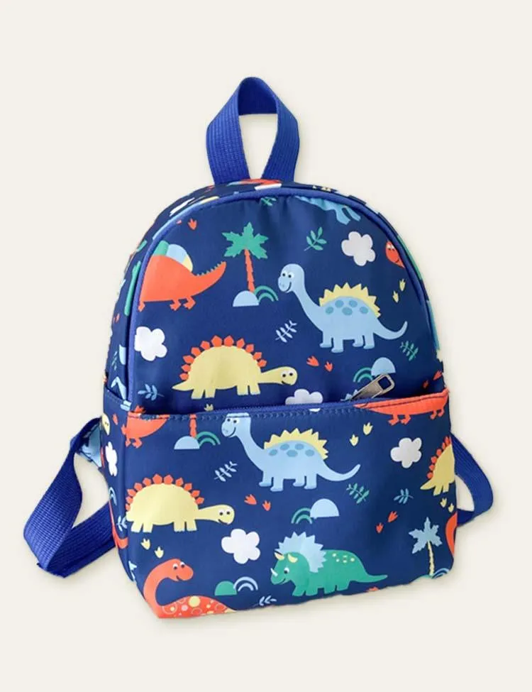 Cartoon Printed Schoolbag Backpack - Image 3