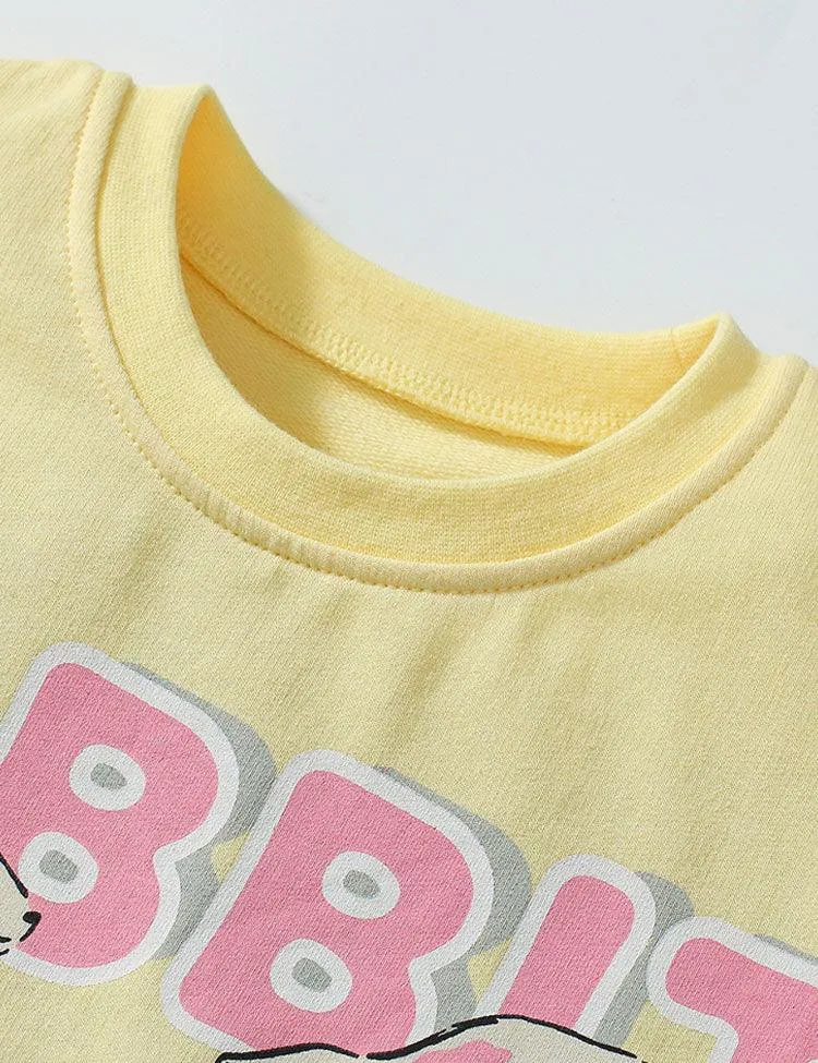 Cartoon Rabbit Printed Suit - Image 4