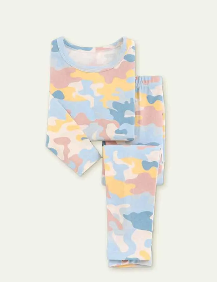 Cartoon Shark Printed Pajamas - Image 7