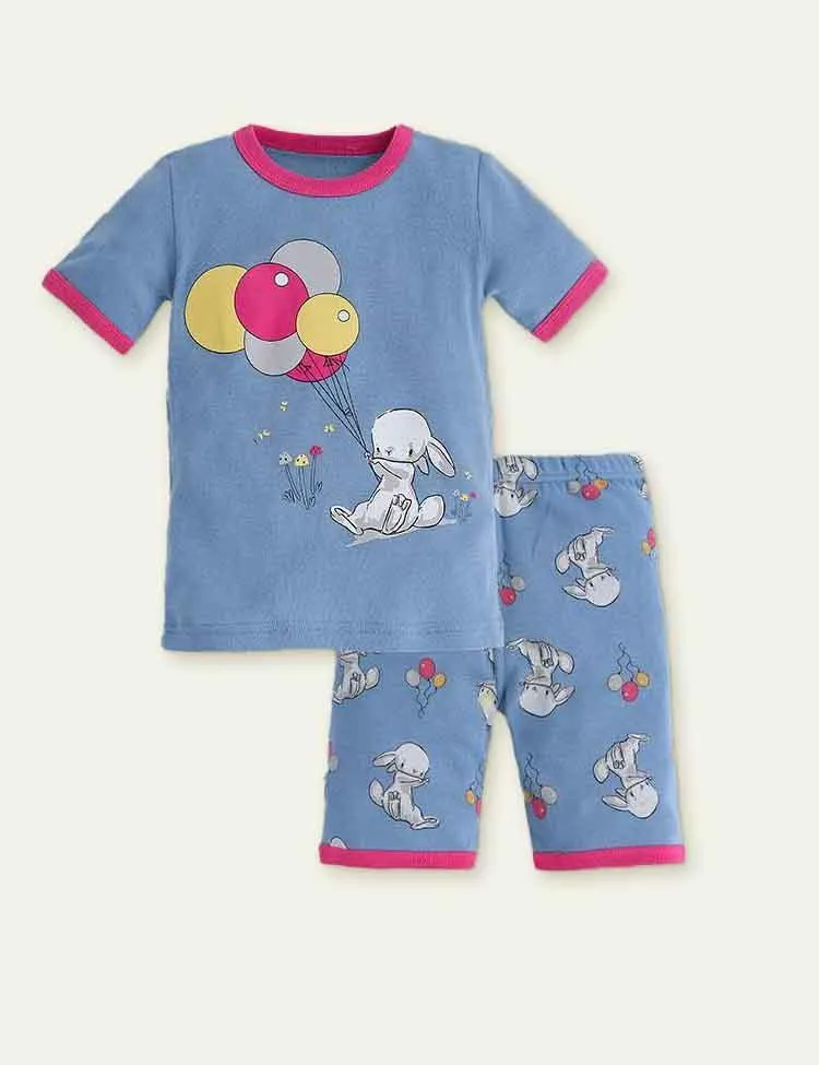 Casual Cartoon Cotton Pajamas - Image 10