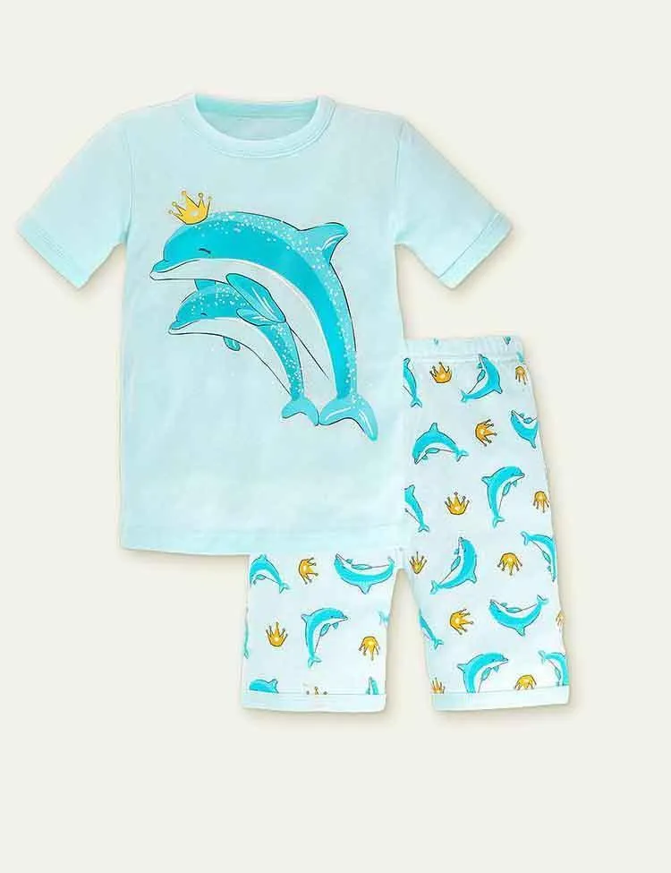 Casual Cartoon Cotton Pajamas - Image 5