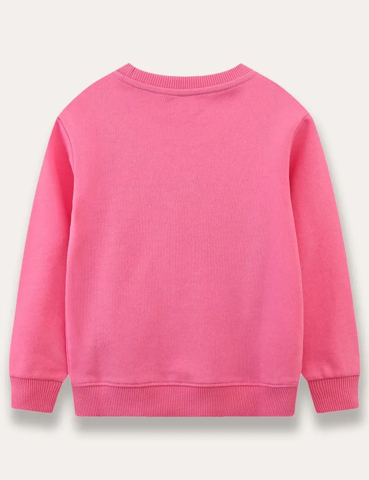 Champion Horse Appliqué Sweatshirt - Image 2