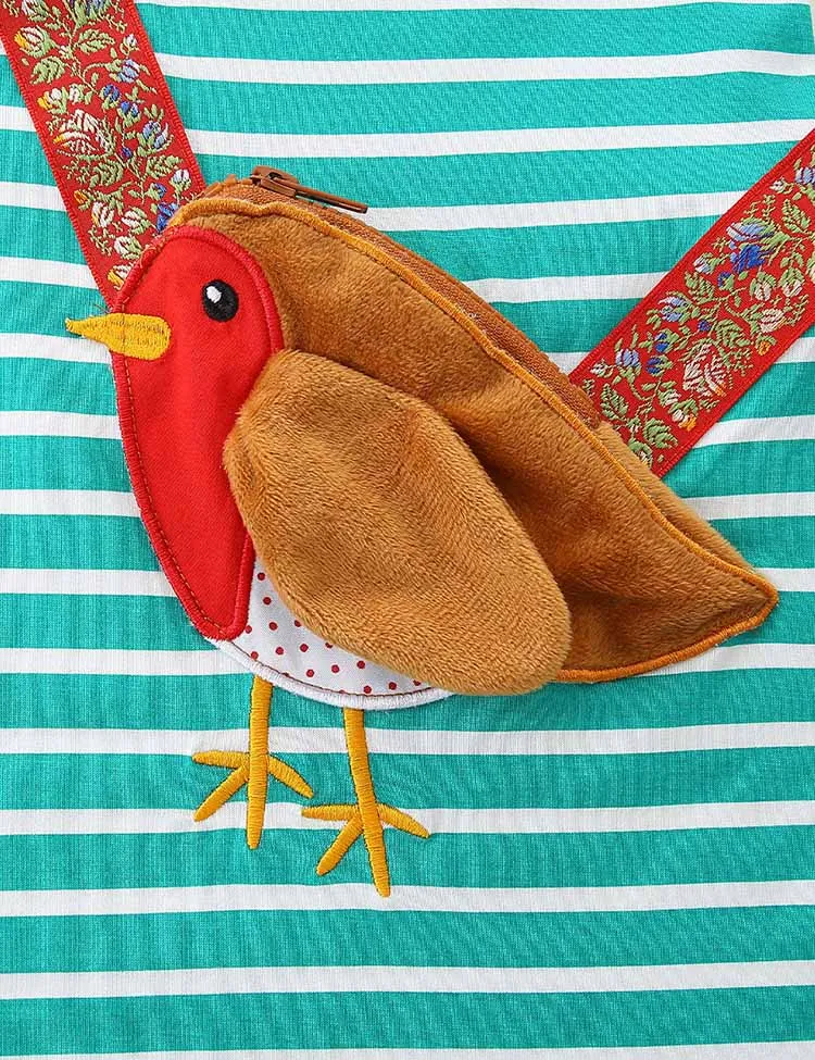 Chick Appliqué Bag Dress - Image 3