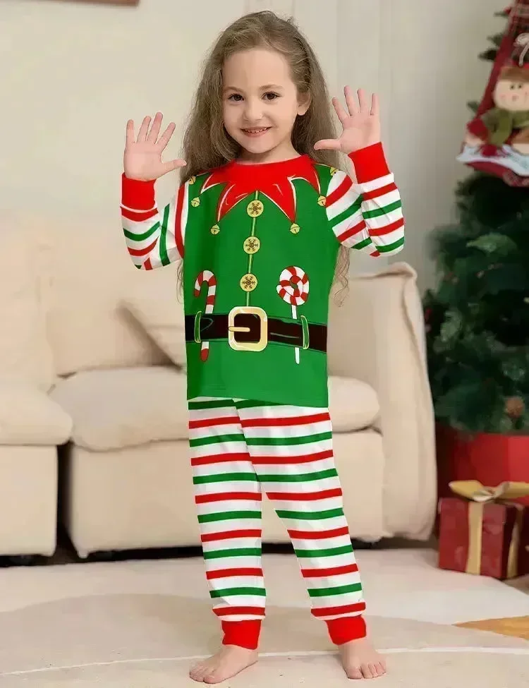 Christmas Elf Family Matching Pajamas - Image 2