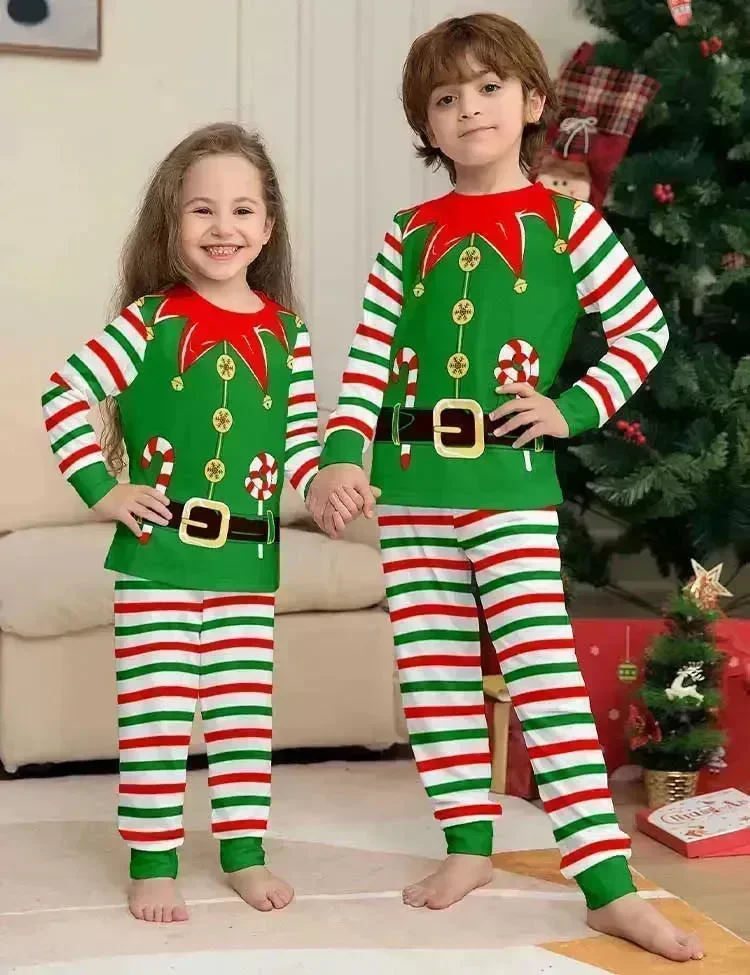 Christmas Elf Family Matching Pajamas - Image 4
