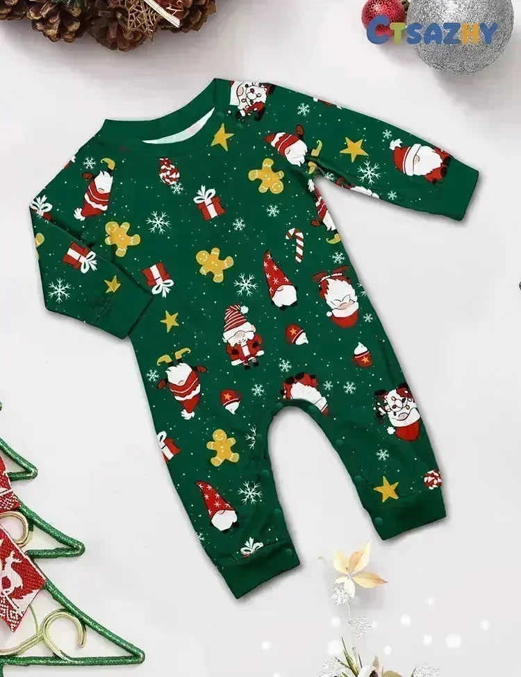 Christmas Print Family Matching Pajamas - Image 4