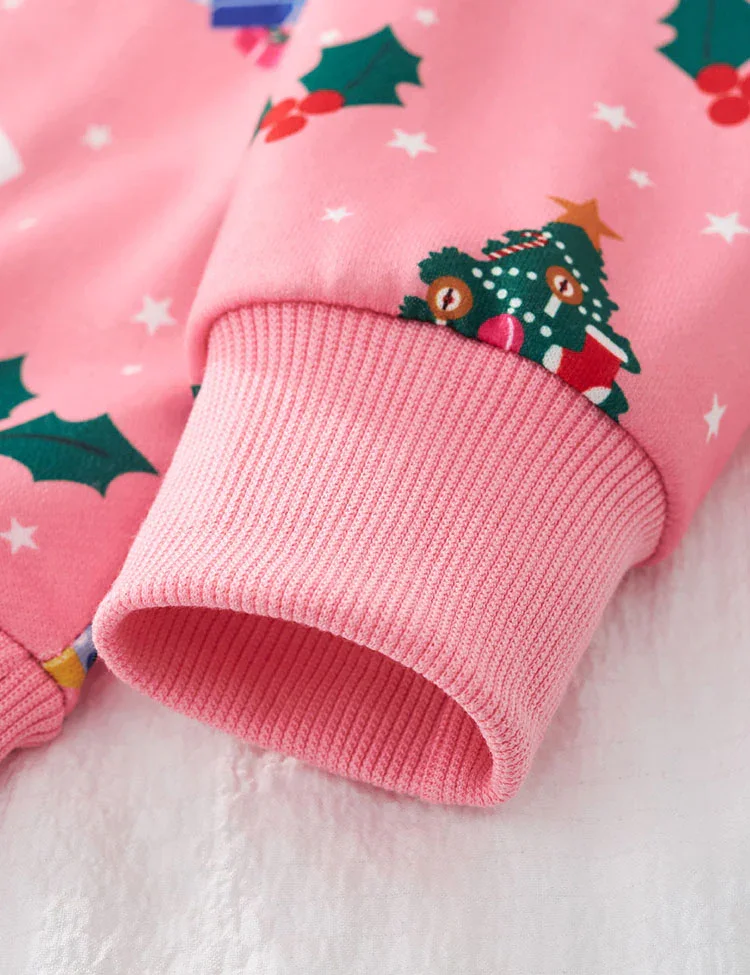 Christmas Printed Cotton Sweatshirt - Image 2