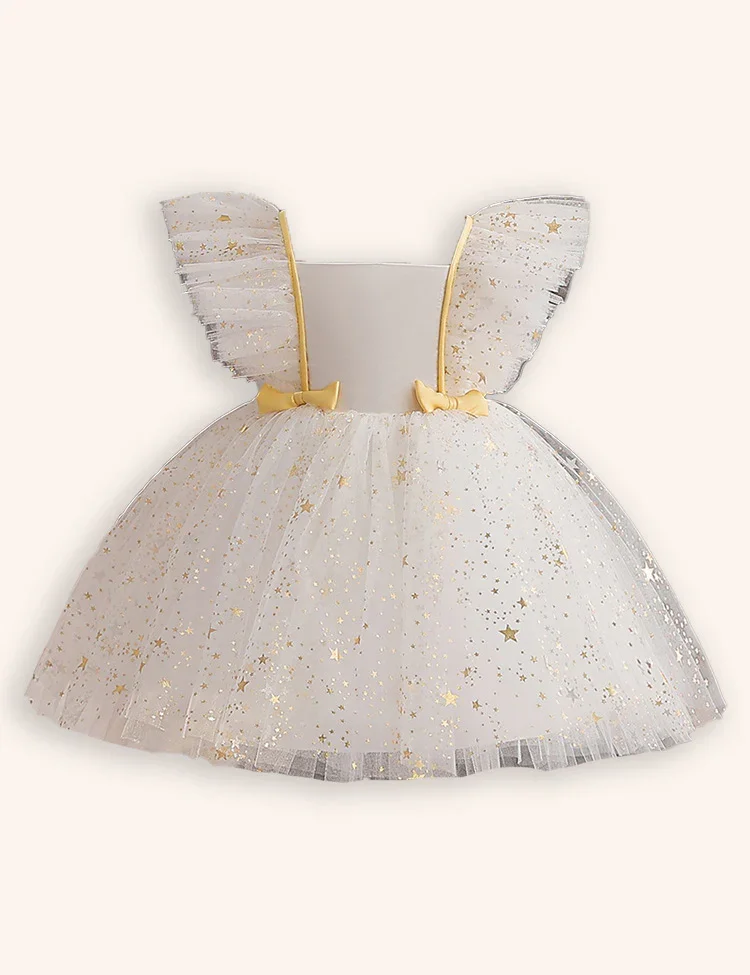 Christmas Star Tulle Princess Party Dress - Image 6