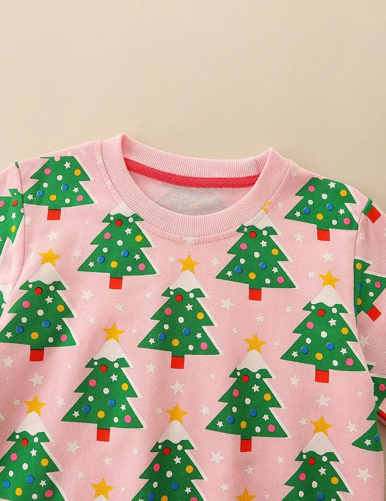 Christmas Tree Full Printed Sweatshirt - Image 3