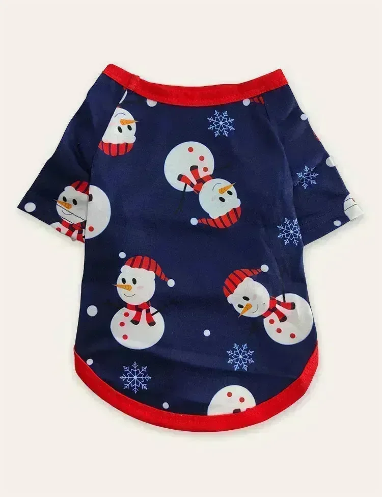 Christmas White Snowman Family Matching Pajamas - Image 6