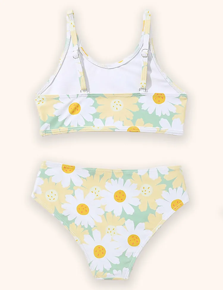 Chrysanthemum Printed Swimsuit - Image 2