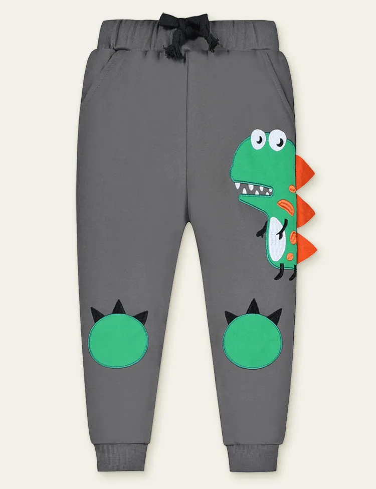 Color Cartoon Printed Sweatpants - Image 11