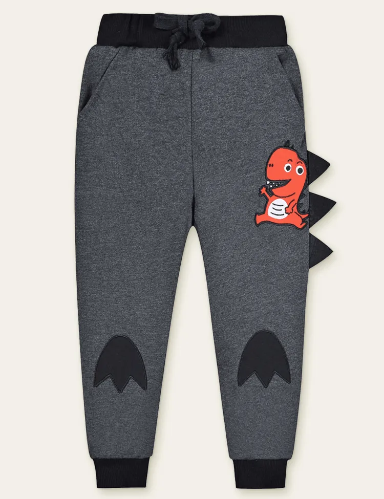 Color Cartoon Printed Sweatpants - Image 5