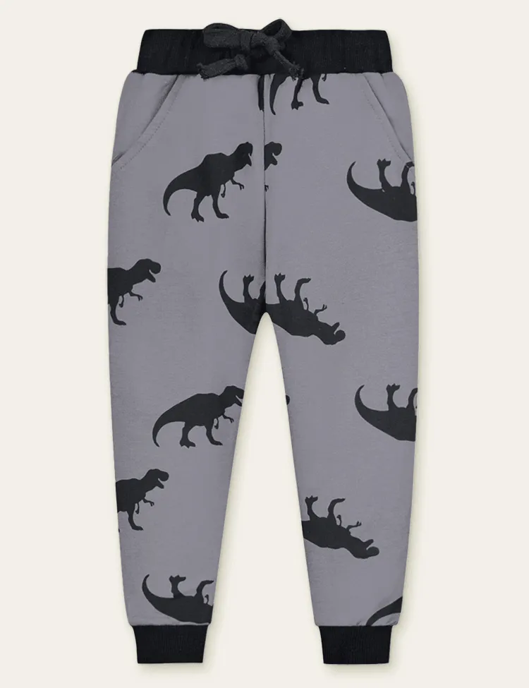 Color Cartoon Printed Sweatpants - Image 8