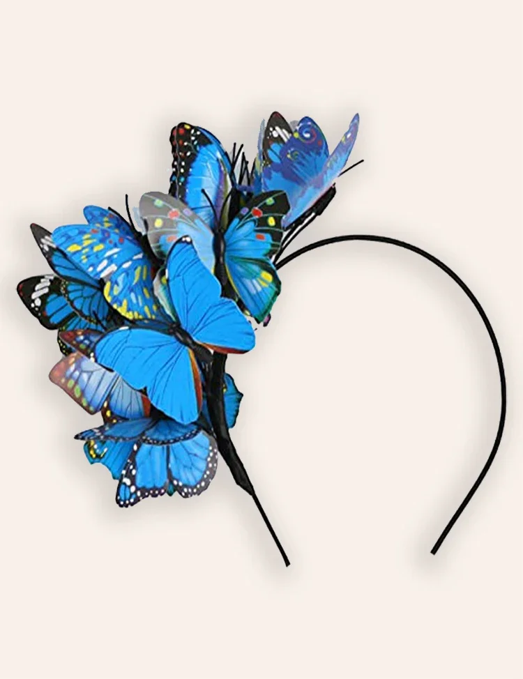 Colorful Butterfly Headband - Image 2