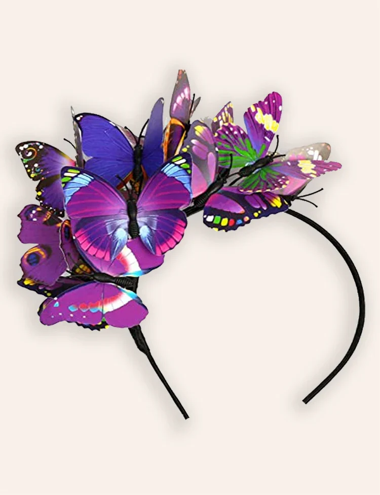 Colorful Butterfly Headband - Image 6