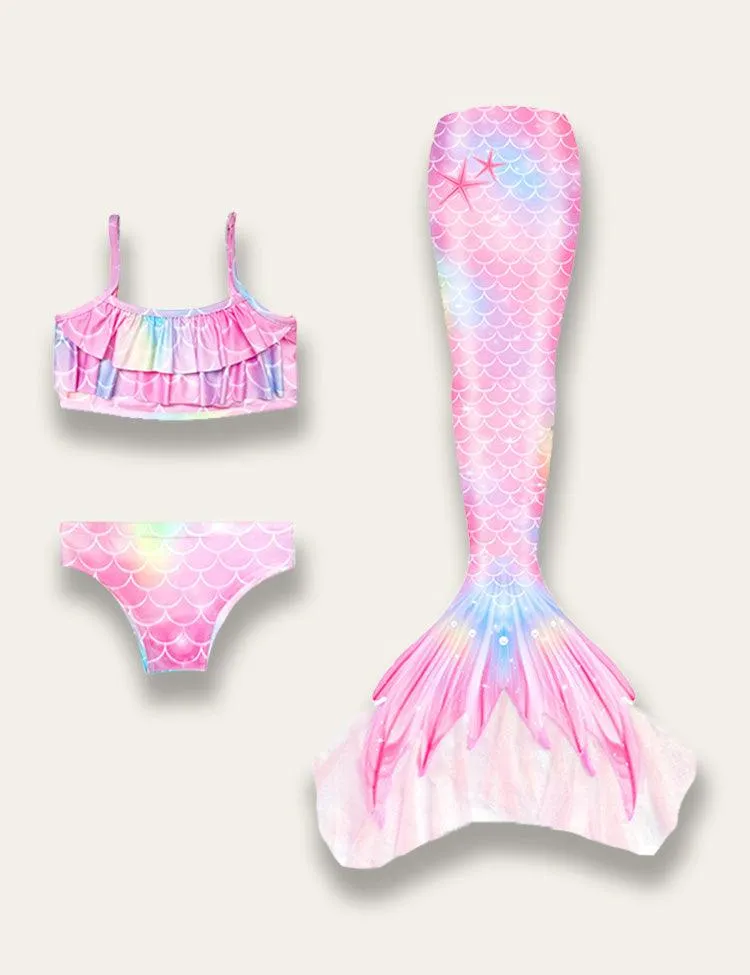 Colorful Mermaid Swimsuit - Image 2