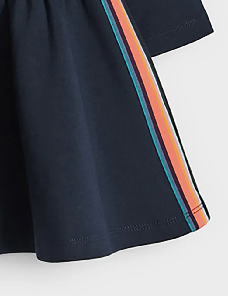 Colorful Zebra Applique Dress - Image 4