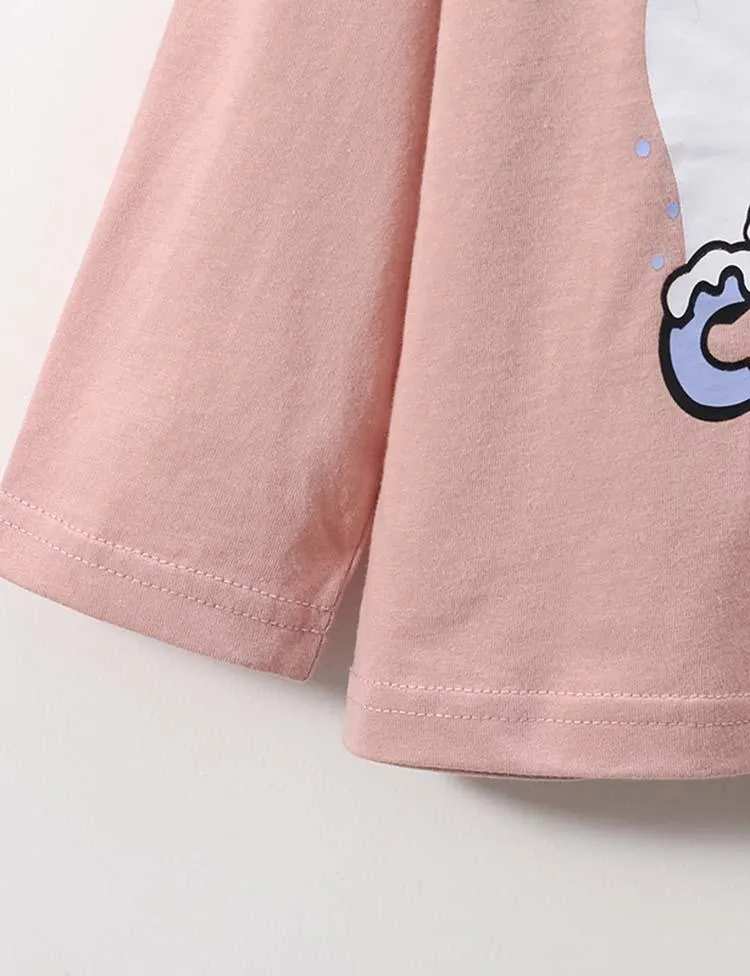 Cool Polar Bear Printed Long-Sleeved T-shirt - Image 4