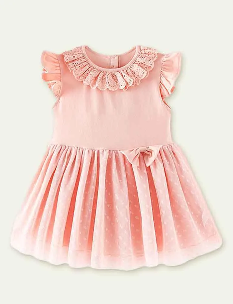Cotton Short Sleeve Dress