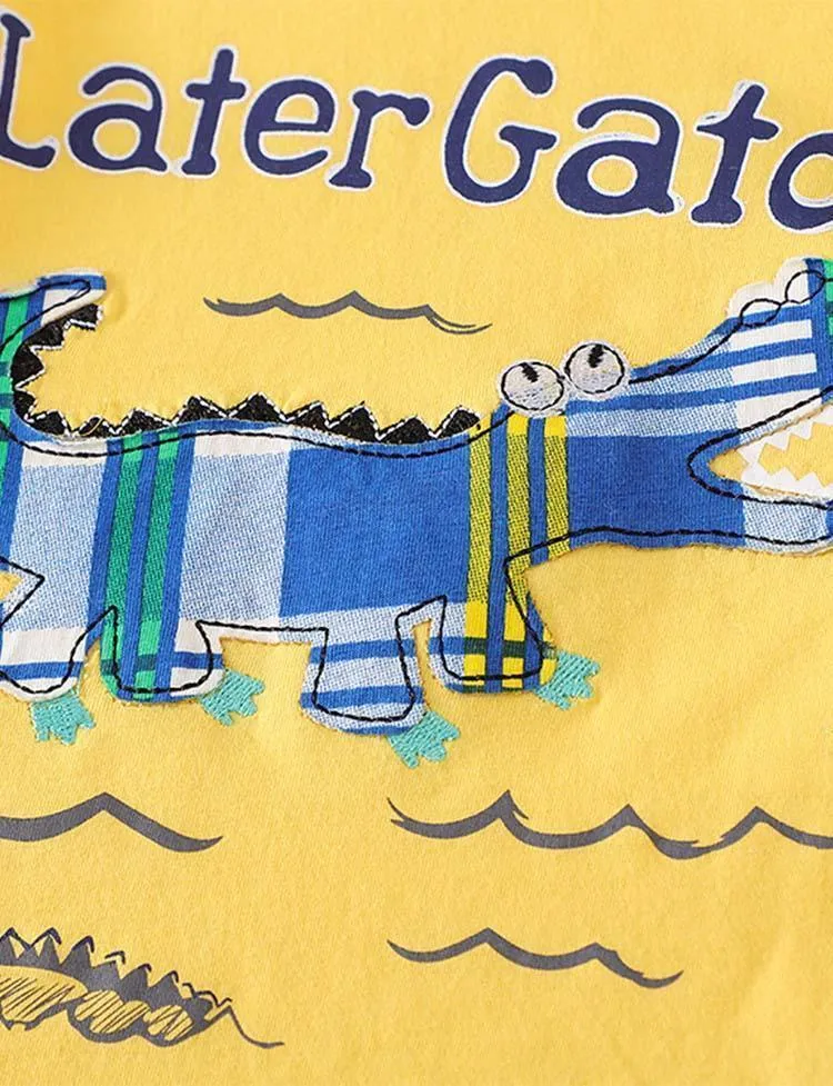 Crocodile Appliqué Set - Image 2
