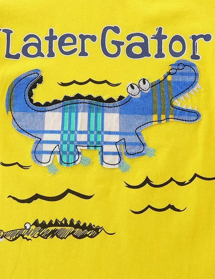 Crocodile Appliqué Set - Image 3