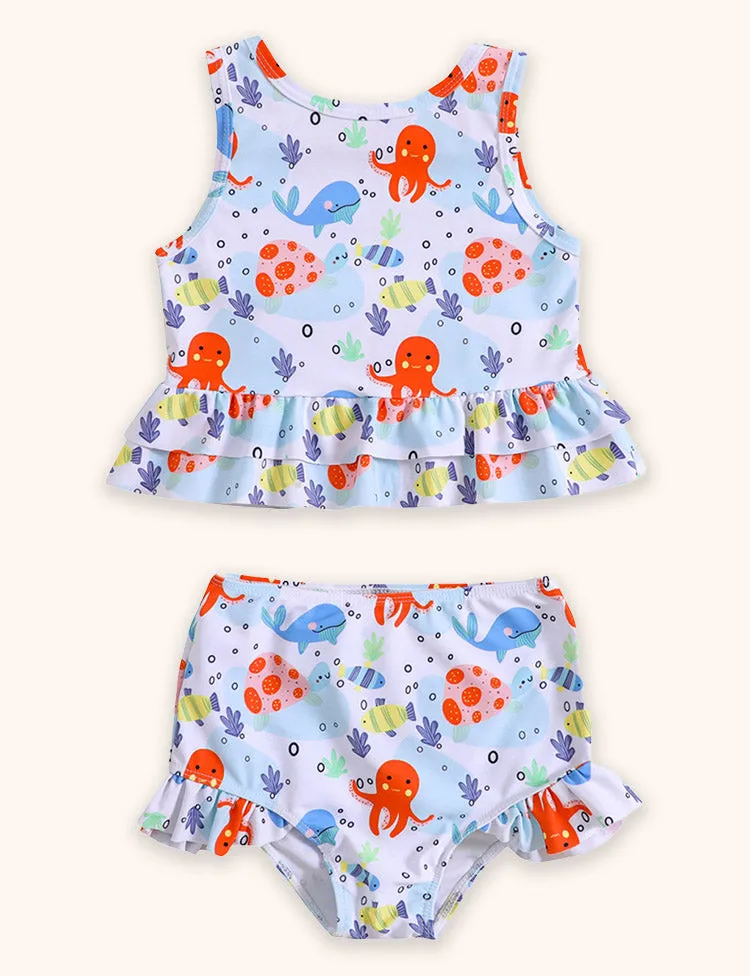 Octopus Printed Swimsuit - Image 2