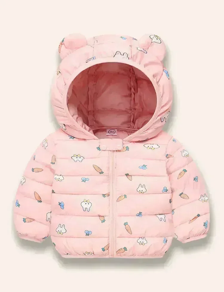 Cute Bear Ear Series Warm Coat - Image 2
