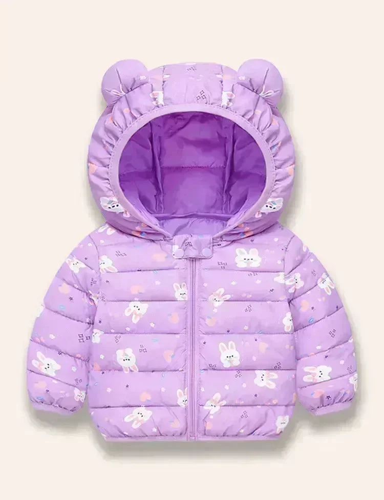 Cute Bear Ear Series Warm Coat - Image 5