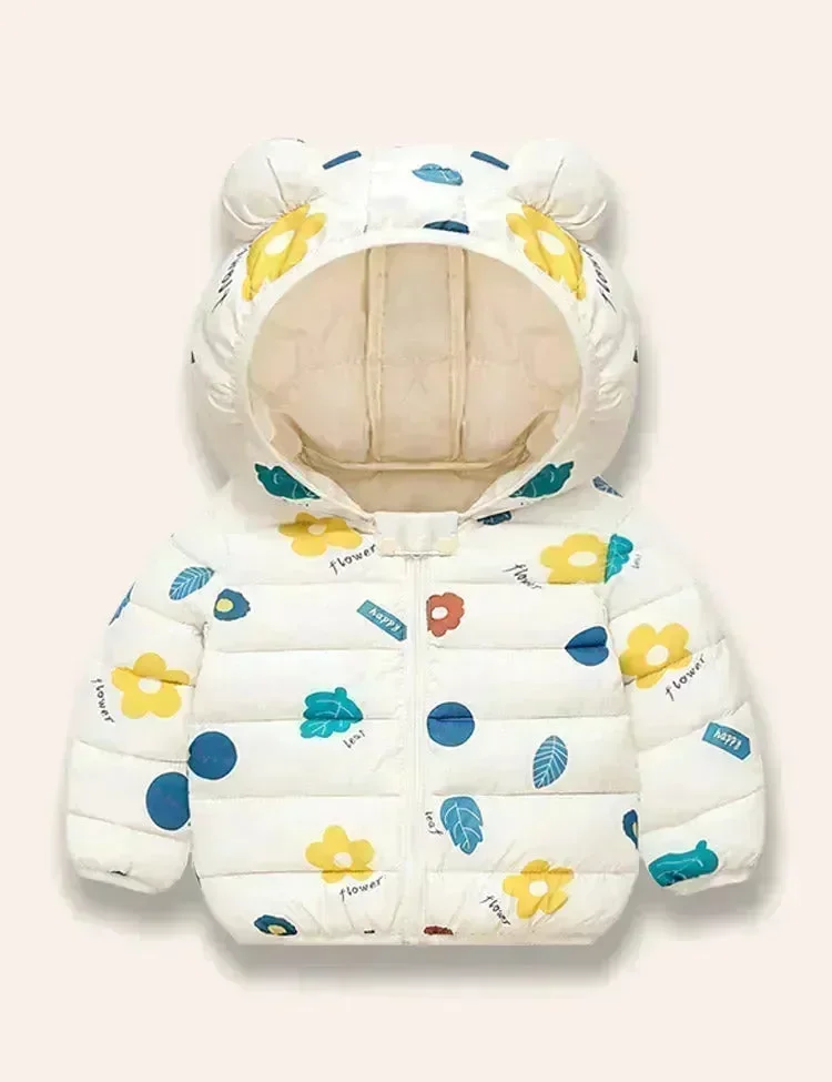 Cute Bear Ear Series Warm Coat - Image 6