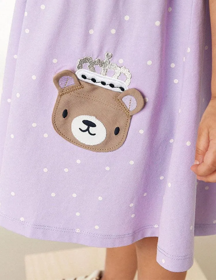 Cute Bear Pocket Dress - Image 3
