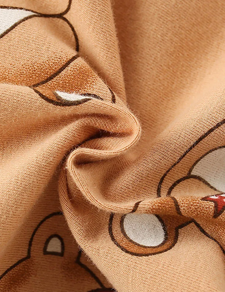 Cute Bear Printed Dress - Image 5