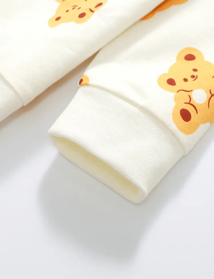 Cute Bear Printed Sweatshirt - Image 3