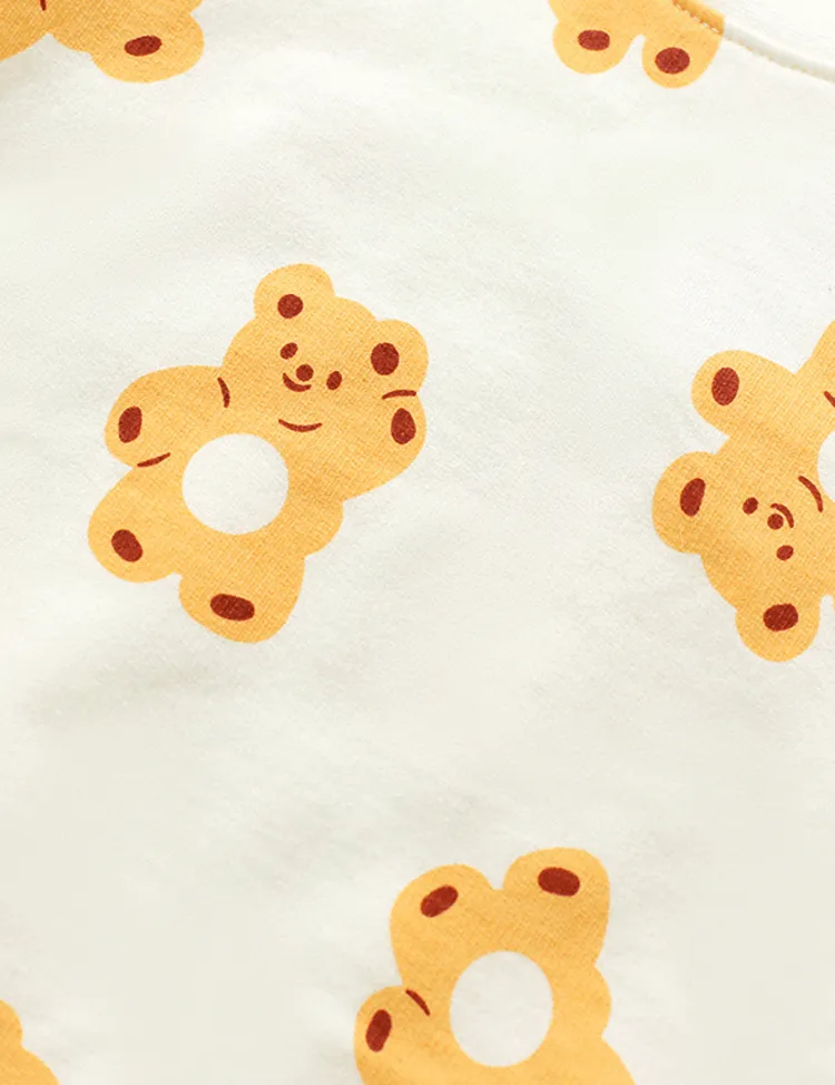 Cute Bear Printed Sweatshirt - Image 4
